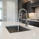 Robinet de cuisine extractible, buse de pulvérisation ABS, économie d&rsquo;eau, pomme de pulvérisation de douche de remplacement, robinet d&rsquo;évier de lavabo de salle de bains