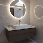 HOBasin-Robinet d&rsquo;Eau Froide en Acier Inoxydable, Accessoire de Toilette à Levier Unique, pour Évier de Cuisine