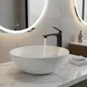 Robinet de salle de bain à poignée unique