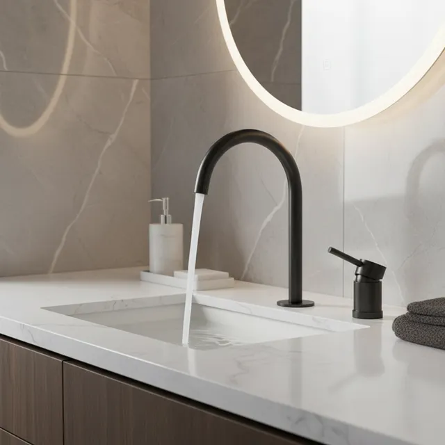 Mitigeur monocommande lavabo acier inoxydable 304 brossé…