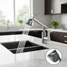 Robinet de toilette universel en acier inoxydable 1080 – vue 1