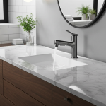 Bassin d&rsquo;évier blanc Premium, ark PLANmall, F/05, eau efficace, centre commercial précieux Torneira, robinet en fer pour évier, baignoire