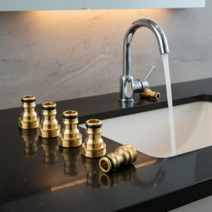 Adaptateurs universels de cuisine, robinet en laiton, arrosage, outils de jardin, connecteur de robinet, adaptateur de tuyau mélangeur, raccord de lavabo, 1/2/5 pièces