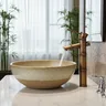 Robinet de lavabo en laiton Antique en forme de bambou… – vue 1