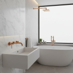 Robinet de lavabo en laiton à montage mural/de pont, robinet de baignoire, robinet d&rsquo;évier de salle de bains, taille d&rsquo;installation au plafond, mélangeur personnalisable