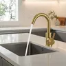 Robinet de cuisine en acier inoxydable 304 – vue 1