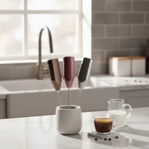 Mélangeur à main électrique en acier inoxydable, mélangeur léger pour la cuisson et la cuisine