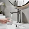 Robinet lavabo monotrou monocommande poignée…