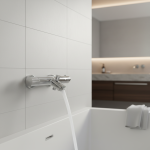 Robinet de douche thermostatique, mitigeur de douche, combinaison de salle de bains, bec Long, robinet de baignoire, robinet thermostatique de douche