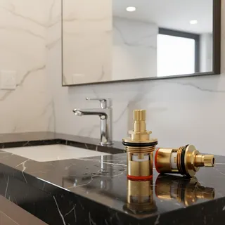 Valves de robinet de remplacement en céramique et laiton