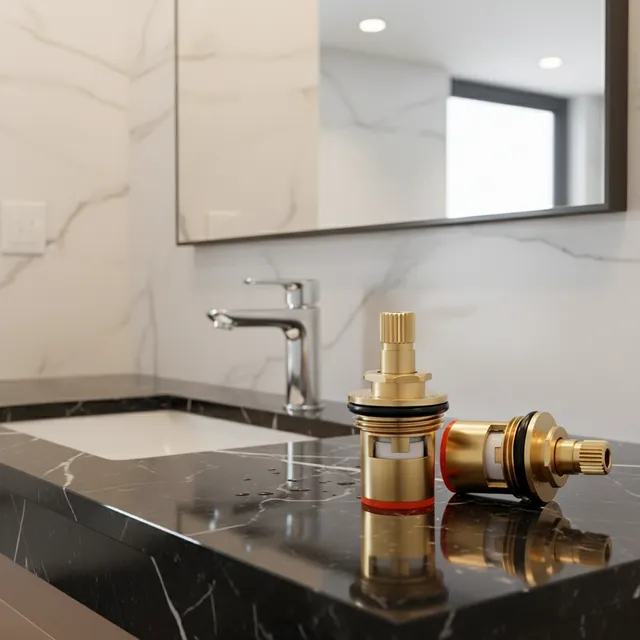 Valves de robinet de remplacement en céramique et laiton