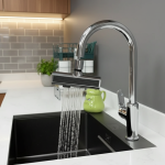 Nouveau Robinet d&rsquo;extension pivotant universel à trois modes, cascade de cuisine, buse anti-éclaboussures, évier multifonction