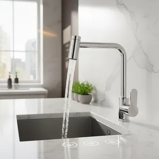 Robinet de salle de bains de cuisine cascade 1 pièce