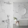 Mitigeur thermostatique douche mural laiton chromé… – vue 1