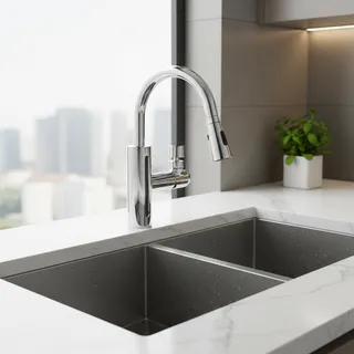 Robinet cascade de cuisine