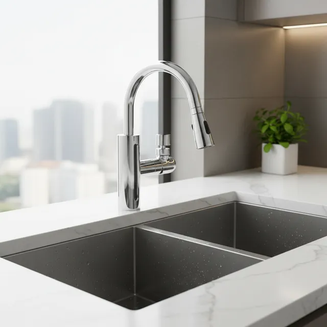 Robinet cascade de cuisine