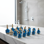 Valve de douche cartouche de robinet en céramique 2/3/4/5 voies inverseur de douche mélangeur robinet pièces de rechange tailles 22/25/26/33mm