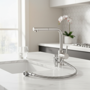 Adaptateur d&rsquo;interrupteur pour robinet d&rsquo;eau, séparateur d&rsquo;évier de cuisine, inverseur de assujet, connecteur pour toilette, bidet, douche, HOKitchen