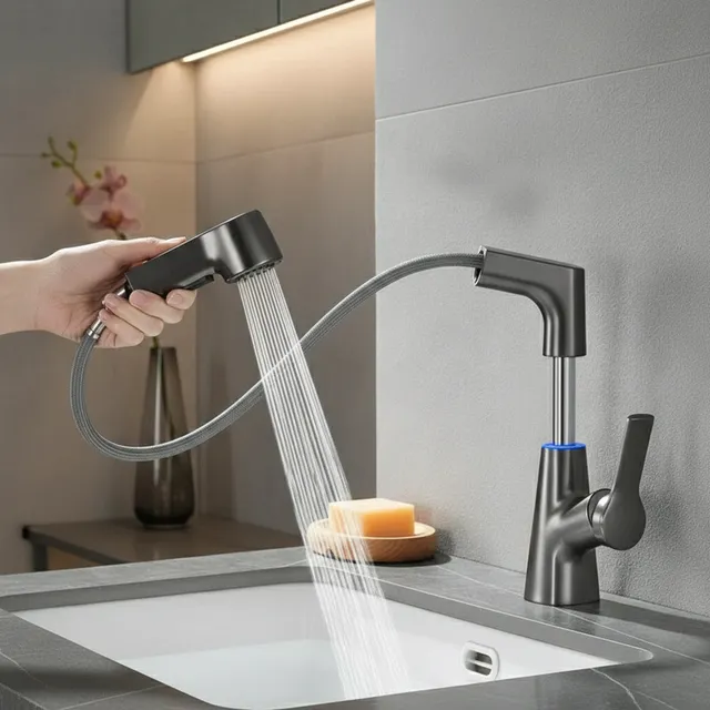Robinet de lavabo de salle de bains ZEXEF avec capteur…