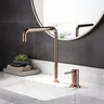 Robinet de lavabo en or Rose – vue 1