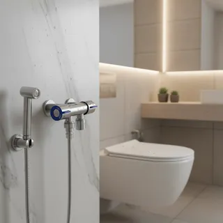 Robinet de toilette à 2 voies