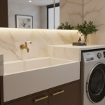 HOMop mural en laiton antique, robinet d&rsquo;eau de jardin, évier de blanchisserie, robinet de machine à laver, mav314