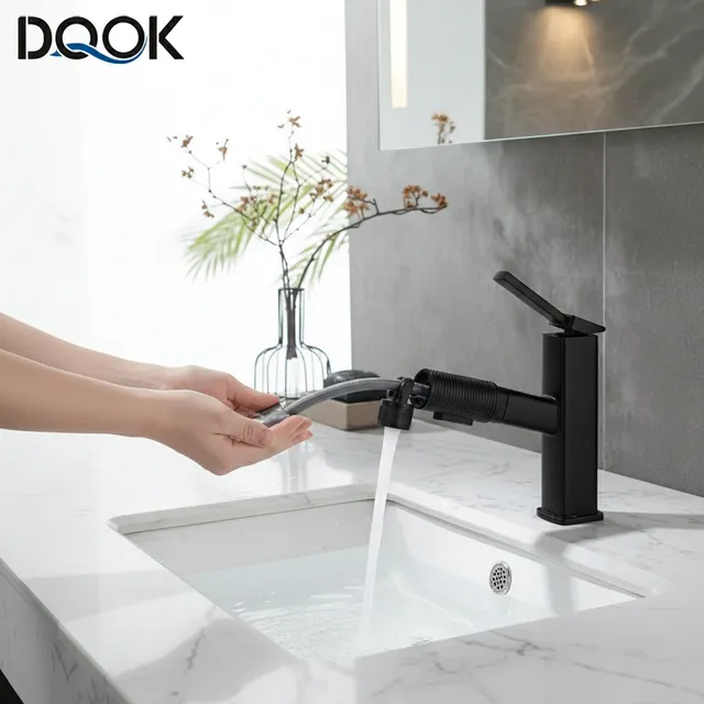 Mitigeur monocommande monotrou bec extractible douchette…