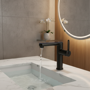 Pulvérisateur d’eau chaude et froide, affichage de la température, lumière LED, robinet de lavage de centre commercial, 2 modes, trou unique pour HOHOO Pulvérisateur d’eau chaude et froide, affichage de la température, lumière LED, robinet de lavage de centre commercial, 2 modes, trou unique pour HOHOO