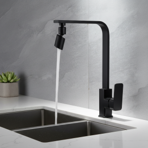 Robinet de cuisine aérateur noir Mode 360 ° 2, buse de lavabo extensible résistant aux éclaboussures, barboteur aérateur sous pression Robinet de cuisine aérateur noir Mode 360 ° 2, buse de lavabo extensible résistant aux éclaboussures, barboteur aérateur sous pression