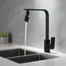 Robinet de cuisine aérateur noir Mode 360 ° 2