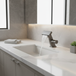 Lavabo Cascade en Laiton Chaud et Froid Robinets d&rsquo;Eau à Trou Unique, Centre Commercial, Vanité, Nouveau Design, Gris, 256 Moderne de luxe salle de bains robinet pour pont montage baignoire robinet grue