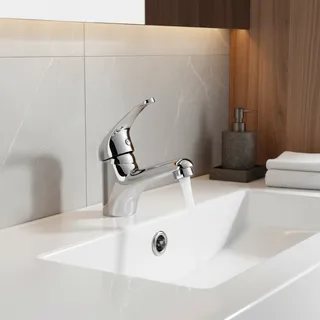 Robinet de lavabo de comptoir de toilette