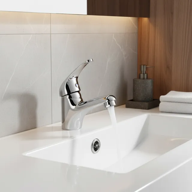 Robinet de lavabo de comptoir de toilette