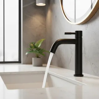 Robinet de lavabo en acier inoxydable 304