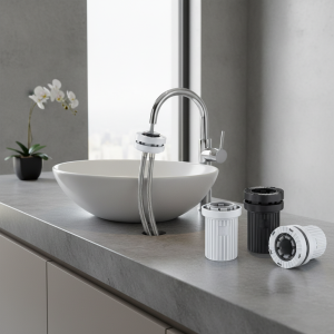 Base de robinet, écrou fixe, plat chaud et froid, robinet de lavabo, écrous de verrouillage Anti-desserrage, siège fixe à dégagement rapide, 1/3 pièces Base de robinet, écrou fixe, plat chaud et froid, robinet de lavabo, écrous de verrouillage Anti-desserrage, siège fixe à dégagement rapide, 1/3 pièces