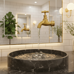 Bec coulant Invisible arrosoir fontaine robinet flottant fontaine nouveauté robinet pour maison jardin cour décoration extérieure Bec coulant Invisible arrosoir fontaine robinet flottant fontaine nouveauté robinet pour maison jardin cour décoration extérieure