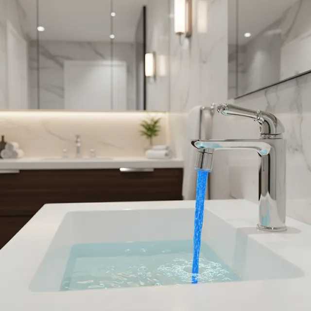 1 pièces lumineux LED robinet d'eau robinet de douche…