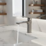 Robinet en acier inoxydable, une vanne haut de gamme adaptée à l&rsquo;utilisation dans les lavabos, les lavabos et les stations de lavage des mains des armoires de salle de bain