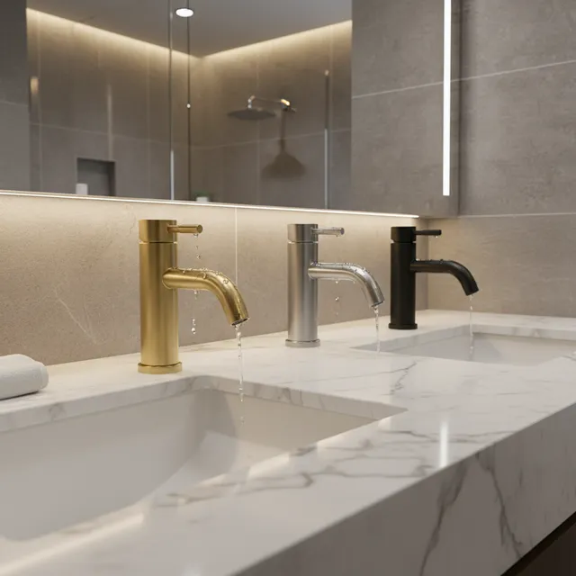 Robinet de lavabo de salle de bains 1/2 pouces