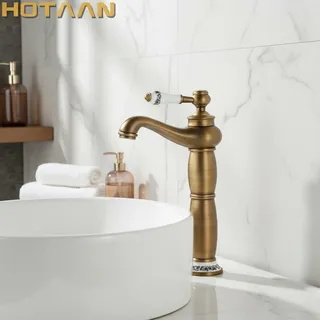 Robinet de lavabo de salle de bains