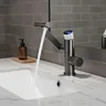 Robinet de lavabo LED à affichage numérique