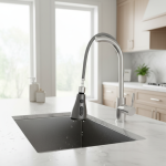 Buse de pulvérisation de robinet extractible de cuisine, 3 Modes ABS, économie d&rsquo;eau, lavabo de salle de bains, évier, pomme de pulvérisation de douche pour connexion 1/2&Prime;