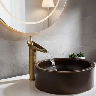 Robinet de salle de bains à levier unique