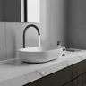Robinet de lavabo en laiton pour salle de bains – vue 1