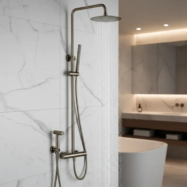 Système thermostatique robinet de bain