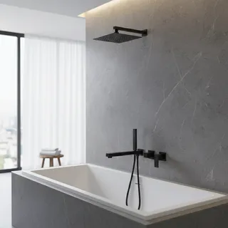 Robinet de salle de bain mural