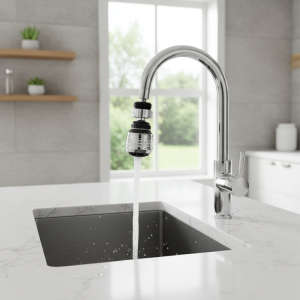 Onnfang économie d&rsquo;eau robinet de cuisine, barboteur économie d&rsquo;eau robinet de cuisine robinet économie d&rsquo;eau salle de bains douche pomme de douche buse de pulvérisation A,B en option