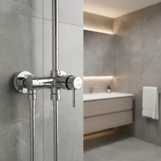 Valve de dérivation de bras de pomme de douche ABS