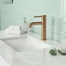 Robinet de lavabo de salle de bains torsadé…