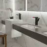 Robinet lavabo haut court luxe chrome laiton…